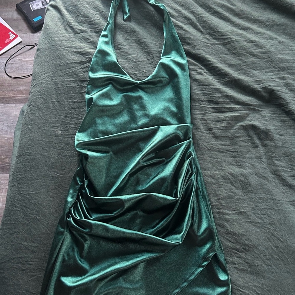 Windsor Green Backless Dress